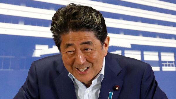 Japonya Başbakanı Şinzo Abe - Sputnik Türkiye