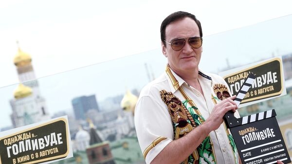 ABD’li ünlü yönetmen Quentin Tarantino Moskova'da - Sputnik Türkiye
