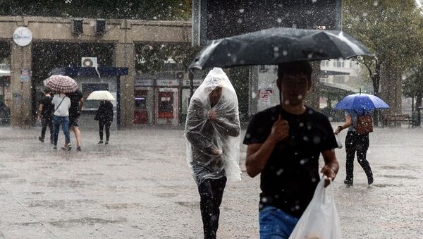 İstanbul yağmur - Sputnik Türkiye