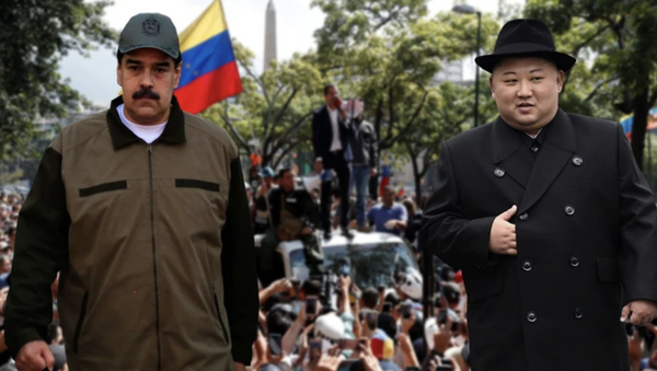 Maduro ile Kim Jong-un - Sputnik Türkiye