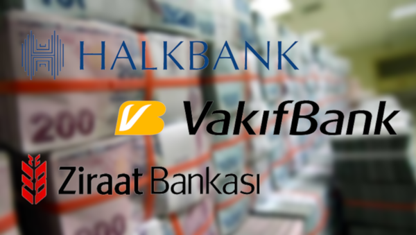 Halkbank, Vakıfbank ve Ziraat Bankası - Sputnik Türkiye
