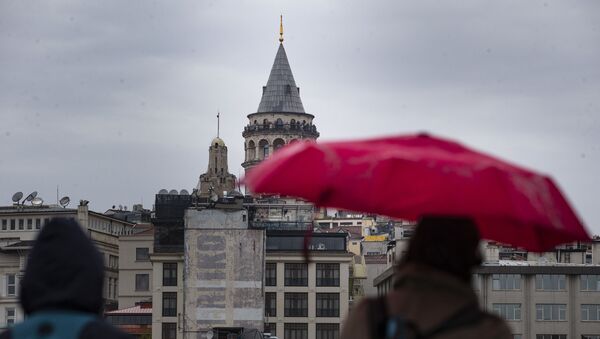 İstanbul'da yağmur - Sputnik Türkiye