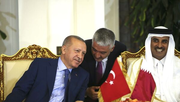 Erdoğan, Katar - Sputnik Türkiye