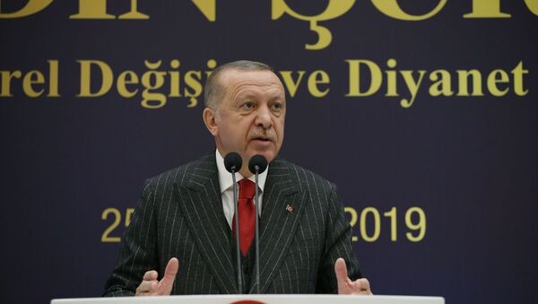 Recep Tayyip Erdoğan, 6. Din Şurası - Sputnik Türkiye