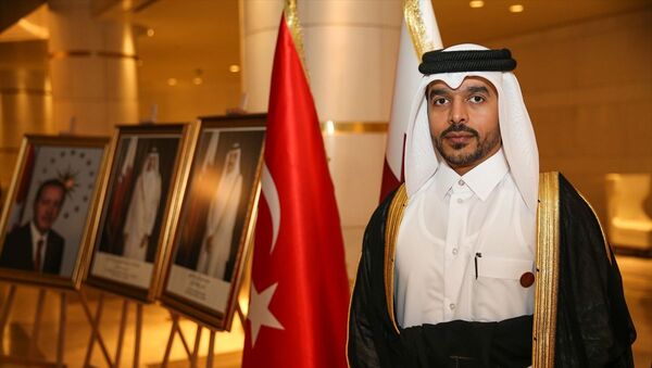 Katar'ın İstanbul Başkonsolosu Mansur bin Abdullah el Suleytin - Sputnik Türkiye
