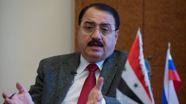 Suriye'nin Moskova Büyükelçisi Riyad Haddad - Sputnik Türkiye