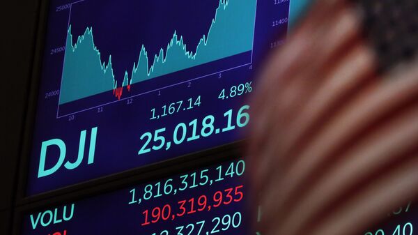 ABD New York borsası - Dow Jones İndeksi - Wall Street - Sputnik Türkiye