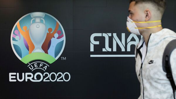 EURO 2020 koronavirüs nedeniyle bir yıl ertelendi. - Sputnik Türkiye