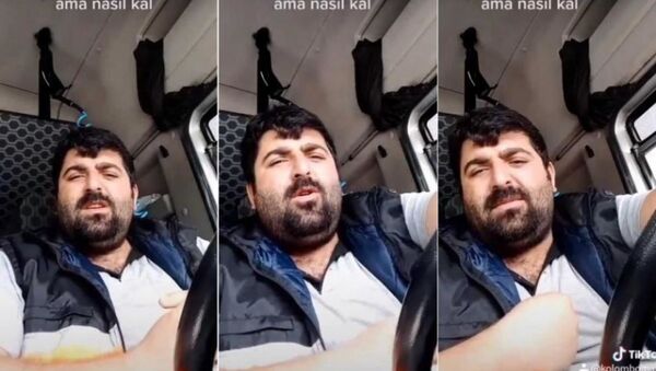 TIR şoförü Malik Baran Yılmaz - Sputnik Türkiye