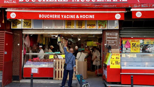 Fransa-Müslümanlara yönelik ürünler satan kasap-Ramazan - Sputnik Türkiye