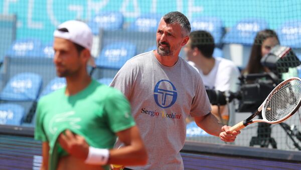 Novak Djokovic'in antrenörü ve eski Wimbledon şampiyonu Goran Ivanisevic - Sputnik Türkiye